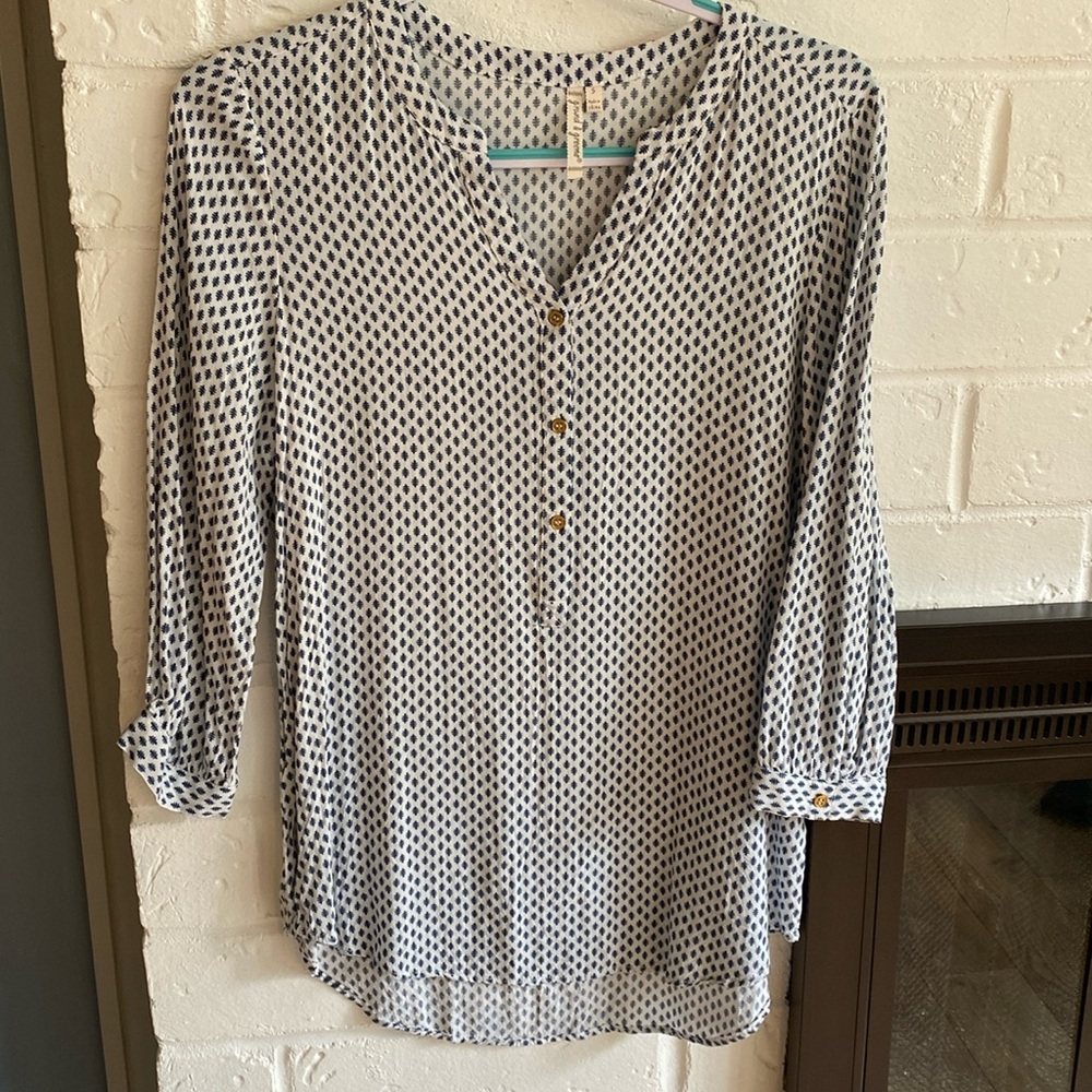 Grand & Greene 3/4 Sleeve Blouse
